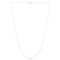 14K Gold 0.87mm Diamond Cut Cable Chain