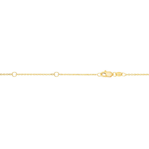 .8mm Extendable Diamond Cut Cable Chain