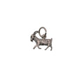 925 Silver Oxidized Goat Charm - CHARM0093