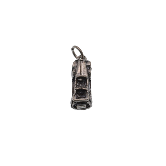 925 Silver Oxidized Oldmobile Charm - CHARM0082