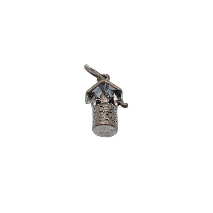925 Silver Oxidized Well Charm - CHARM0064