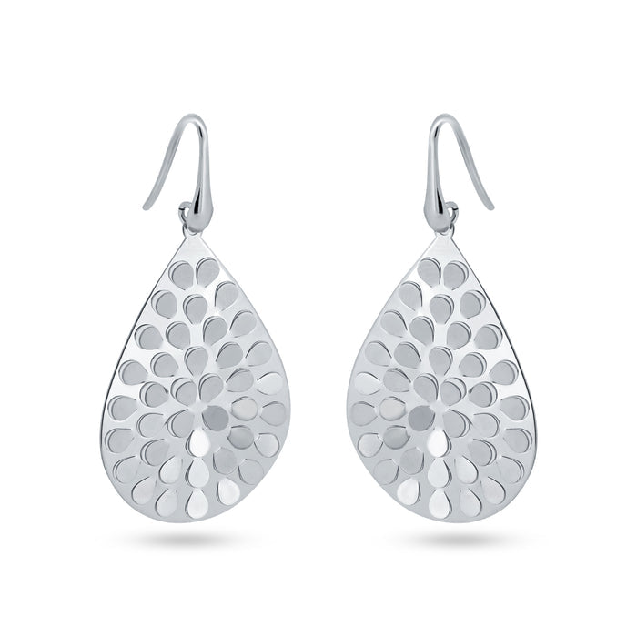 925 Sterling Silver Pear Shaped Italian Earring - ECE00013 | ECE00016