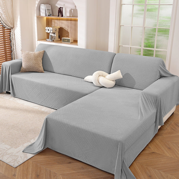Couch Cushion Covers for Pets Washable Sofa Slipcover Blanket for 3 Cushions