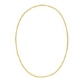 Gold Over Silver 2.8mm French Cable Chain