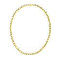Gold Over Silver 5.6mm French Cable Chain