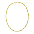 Gold Over Silver 5mm French Cable Chain