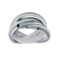 Silver 925 High Polished 3 Band Rolling Ring - CR00713 | Silver Palace Inc.