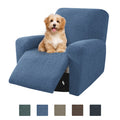 Jiater 100% Waterproof Recliner Chair Covers Non Slip Reliner Slipcover with Pockets