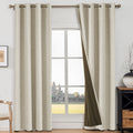 YSTYLE Texture Window Curtains for Bedroom-YSTYLE