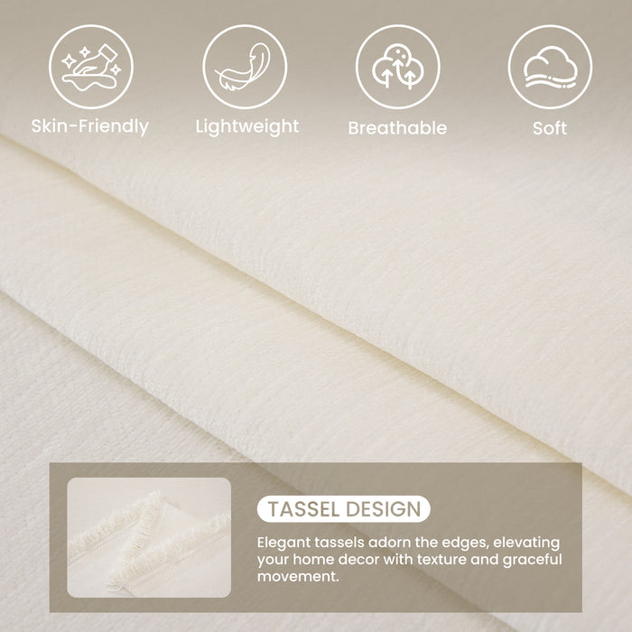 Jiater Chenille Couch Cover for Pets Washable Throw Slipcover Blanket for 2 Cushion Couch