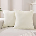 YSTYLE Couch Throw Pillow Covers 18x18 Neutral Soft Decorative Pillow Covers-YSTYLE