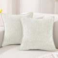 YSTYLE Decorative Linen Soild Throw Pillow Covers-YSTYLE