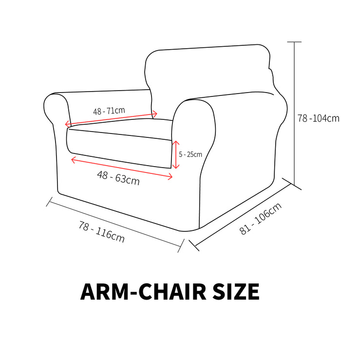 Jiater Sofa Cover Non-slip Couch Cover Stretch Slipcover Furniture Protector for Dogs