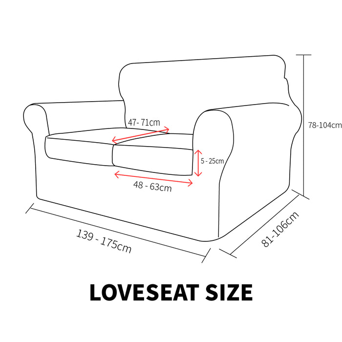 Jiater Sofa Cover Non-slip Couch Cover Stretch Slipcover Furniture Protector for Dogs
