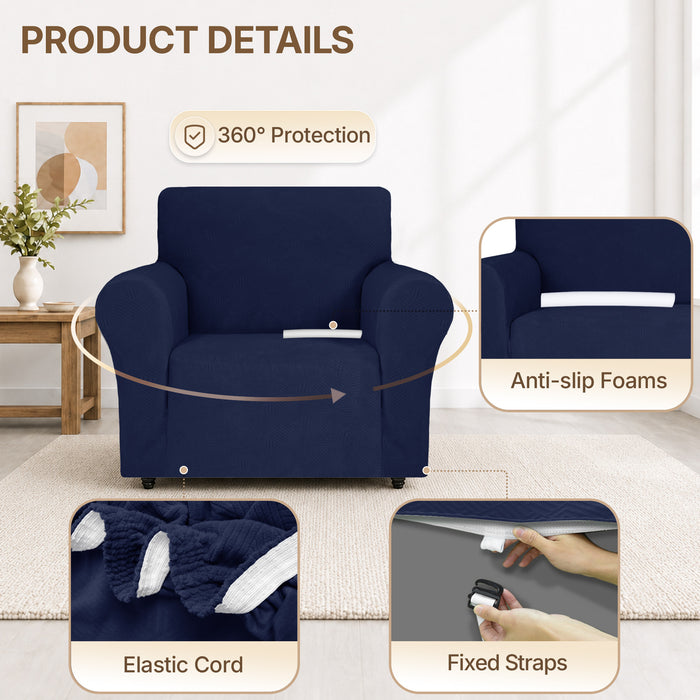 Jiater Sofa Cover Non-Slip Couch Cover Stretch Slipcover Furniture Protector for Pets
