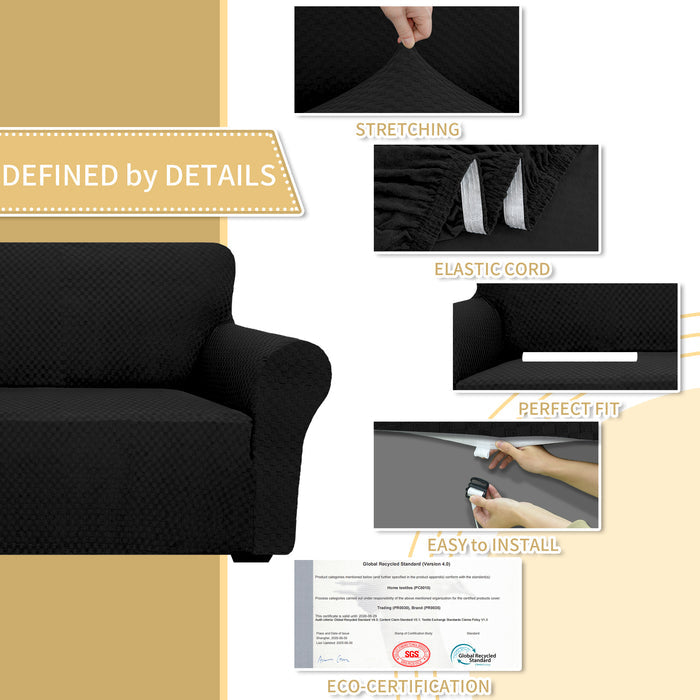 Jiater Sofa Cover Non-Slip Couch Cover Stretch Slipcover Furniture Protector