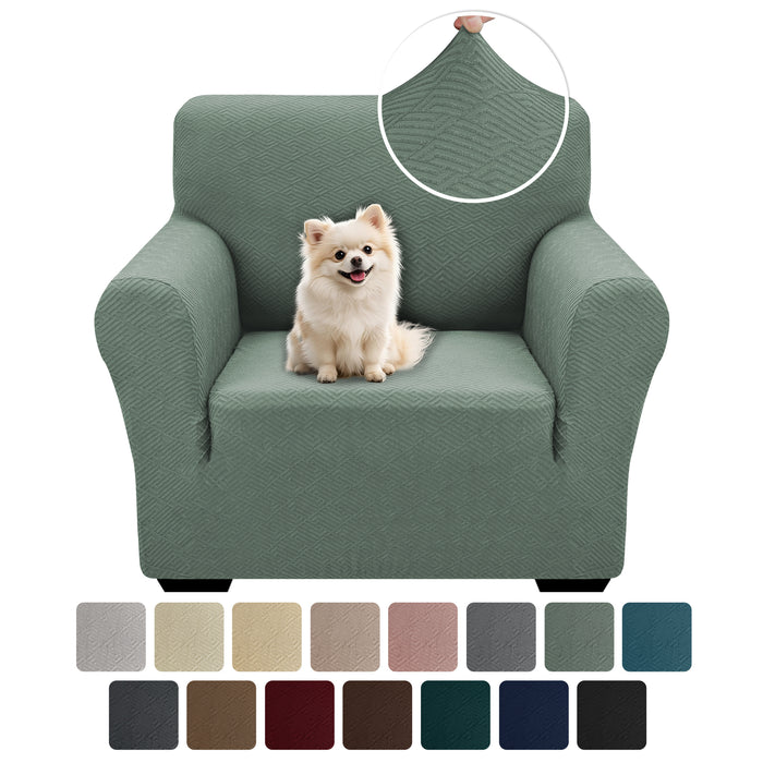 JIATER Sofa Slipcover Non-Slip Couch Cover Furniture Protector for Pets