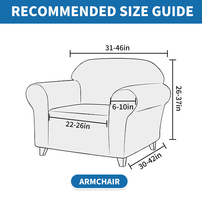 JIATER Sofa Slipcover Non-Slip Couch Cover Furniture Protector for Pets