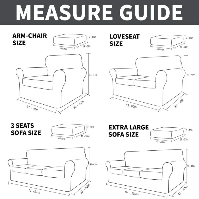 Jiater Velvet Sofa Cover Non-slip Couch Cover Stretch Slipcover Furniture Protector for Pets