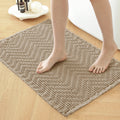 JIATER Waffle Bathroom Rugs Soft Absorbent Bath Mat Non-Slip Backing Quick Dry Bathroom Mats