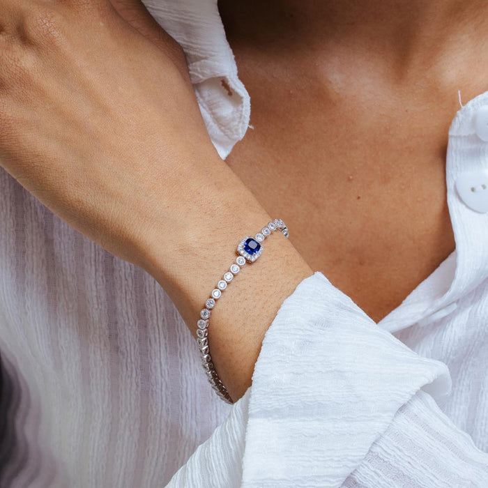 Wholesale sterling silver bracelets in bulk #color_blue