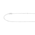 Silver 1.1mm Extendable Cable Chain