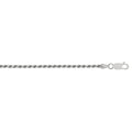 Silver 1.25mm Rope Chain