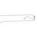 Silver 1.4mm Adjustable Box Chain