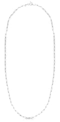 Silver 2.5mm Paperclip Chain