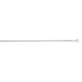 Silver 3.3mm Oval Snake Chain