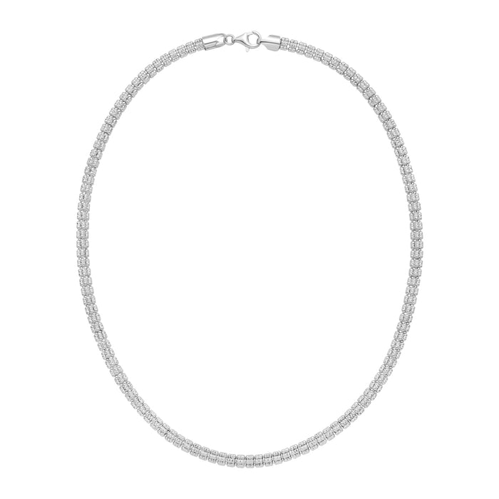 Silver 5mm Ice Chain