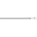 Silver 6.4mm Oval Snake Chain