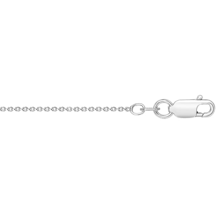 Silver Round Cable Chain