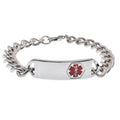 Stainless Steel Medical ID 11.9mm Curb Bracelet - SSB00203