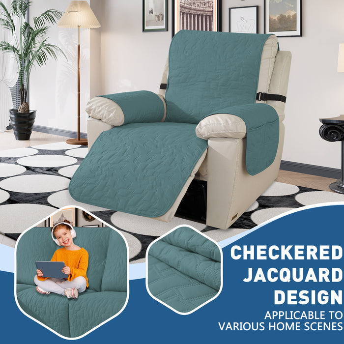 Waterproof 1 Seater Reclining Armchair Cover Non Slip