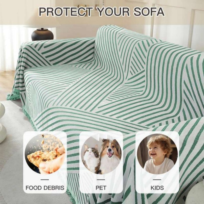 YSTYLE 1 Seater Sofa Cover Throw 180x230cm Stain Resistant