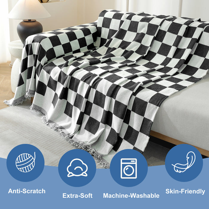 YSTYLE 1 Seater Sofa Throw Blanket 180x230cm Stain Resistant