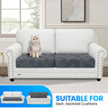 Ystyle 2 Piece Universal 1 Seater Stretch Sofa Cushion Cover-YSTYLE