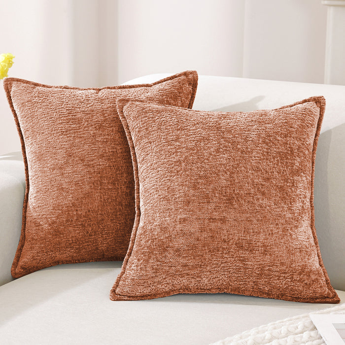 Rust Red / 60×60 CM - 2 Pieces