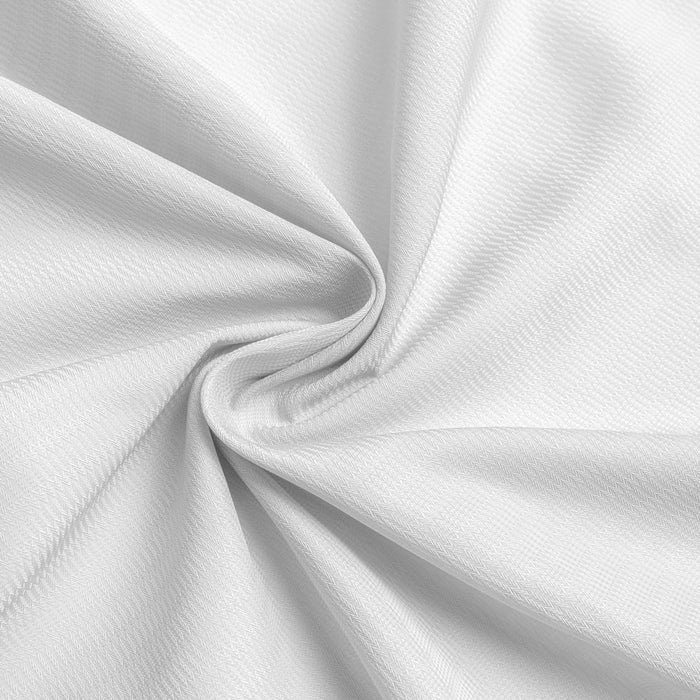 YSTYLE 2 Pieces Semi Sheer Voile Curtains Linen Look-YSTYLE