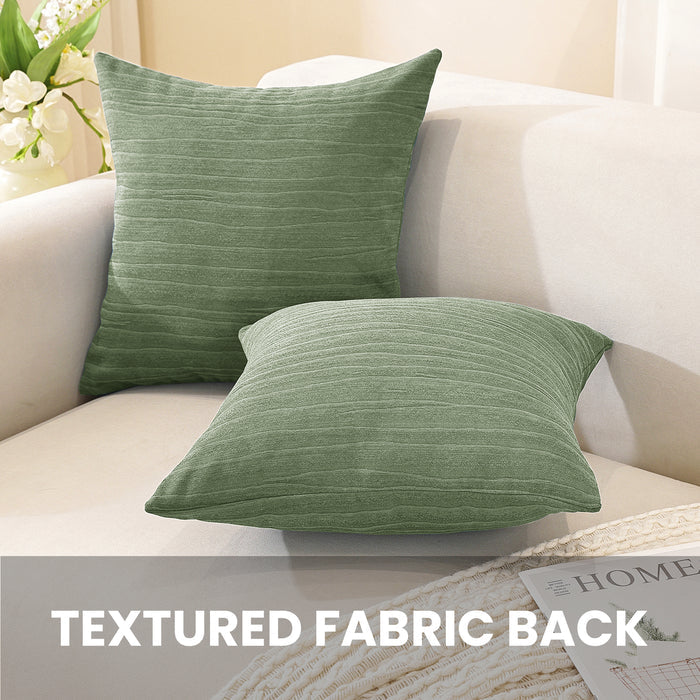 Ystyle 2 Pieces Sofa Cushion Covers 60x60cm Geometric Pattern-YSTYLE