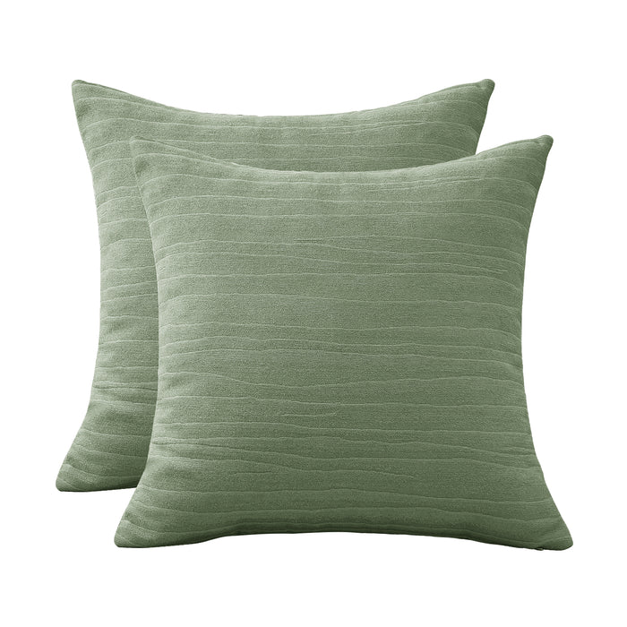 Ystyle 2 Pieces Sofa Cushion Covers 60x60cm Geometric Pattern-YSTYLE