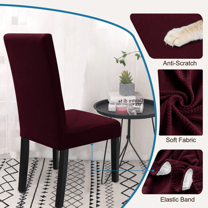 YSTYLE 2 Pieces Soft Stretch Chair Covers with Backrest Universal Fit