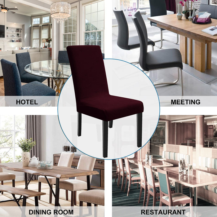 YSTYLE 2 Pieces Soft Stretch Chair Covers with Backrest Universal Fit