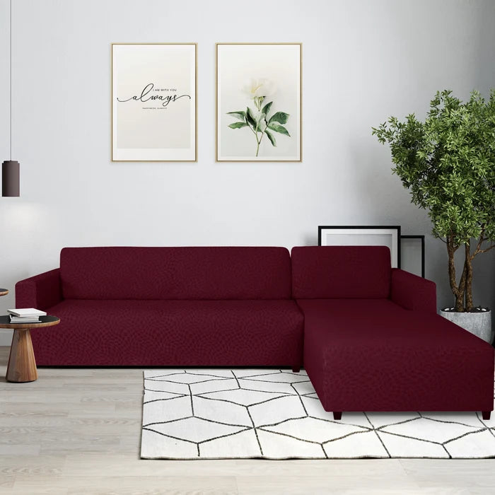 Burgundy / Chaise Longue