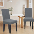 YSTYLE 2 Pieces Stretch Dining Chair Covers Diamond Jacquard-YSTYLE