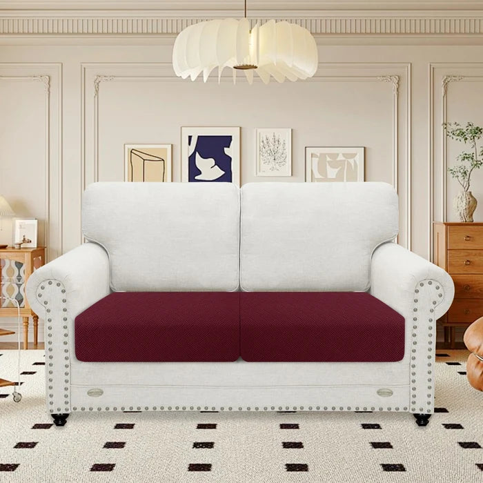 YSTYLE 2 Pieces Stretch Sofa Seat Cover 1 Seater Anti Slip-YSTYLE