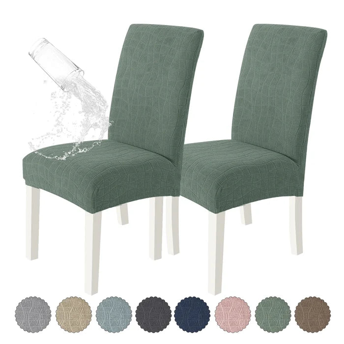 YSTYLE 6 Pieces Universal Stretch Chair Covers with Backrest-YSTYLE