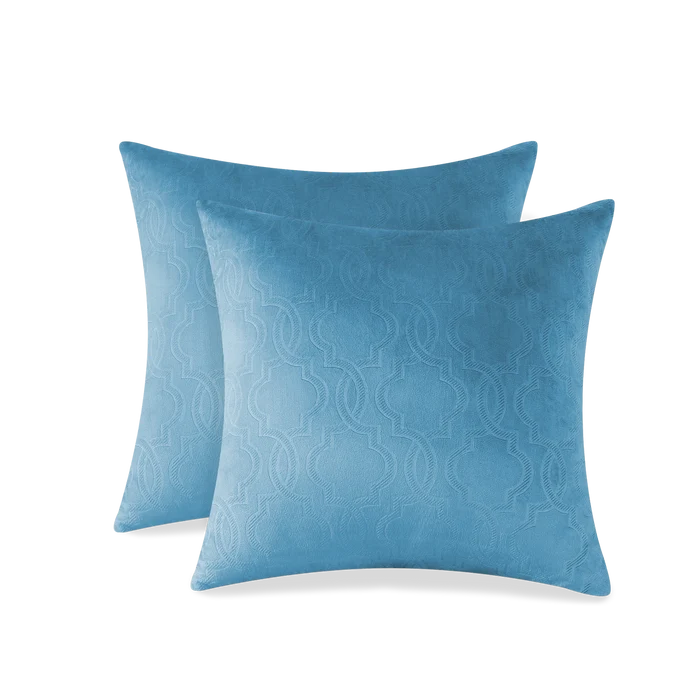 YSTYLE 2 Pieces Velvet Sofa Cushion Covers Geometric Design-YSTYLE
