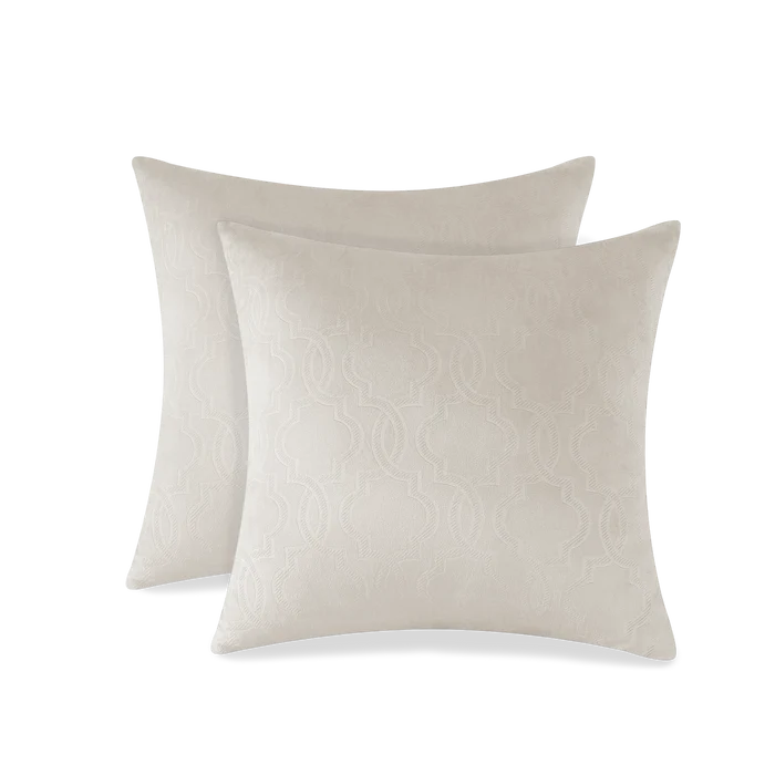 YSTYLE 2 Pieces Velvet Sofa Cushion Covers Geometric Design-YSTYLE